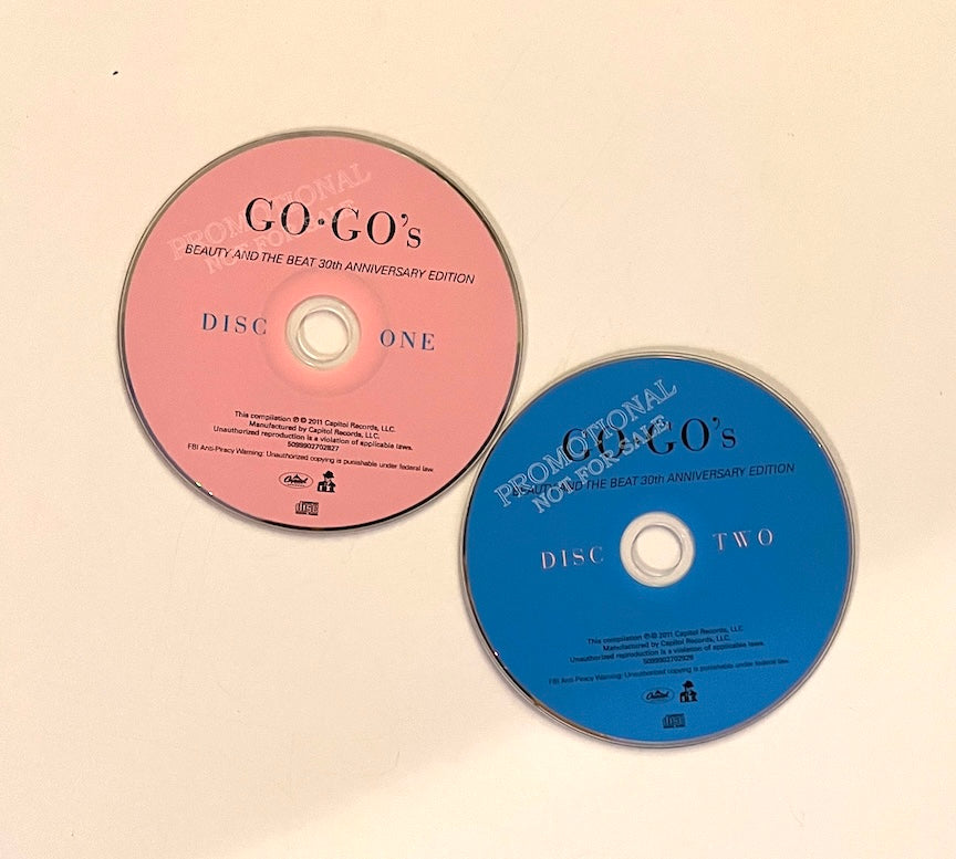 LOW COUNT ALERT! Pink Vinyl Beauty and the Beat 30th Anniversary LP / AND 2 Disc CD