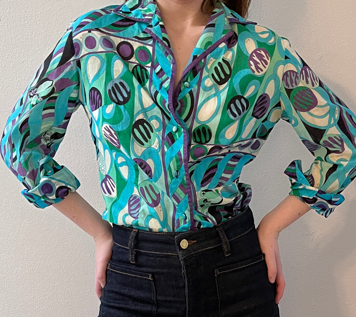 Vintage Pucci shirt, Cotton