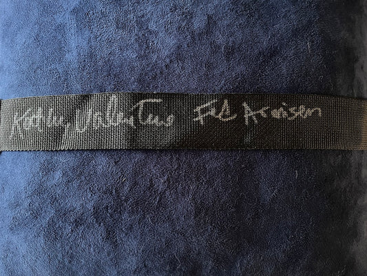 Guitar Strap Signed by Me and Fred Armisen - Charity Item