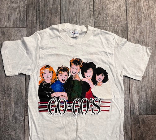 Go-Go's Serious BarBQ Tour Shirt and Laminate / Size S