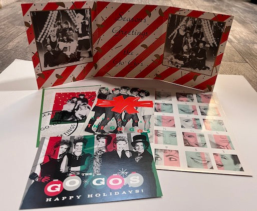 LAST SET Go-Go's Christmas Cards!