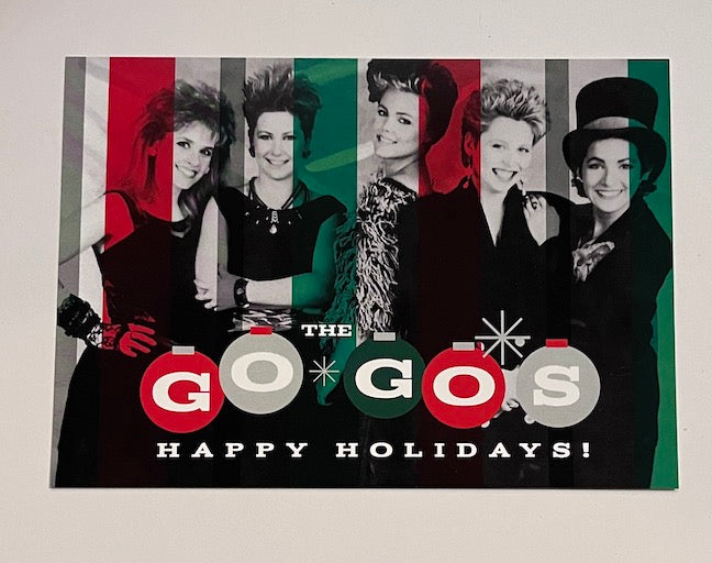 LAST SET Go-Go's Christmas Cards!