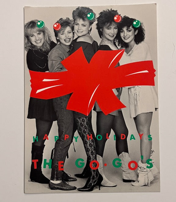 LAST SET Go-Go's Christmas Cards!