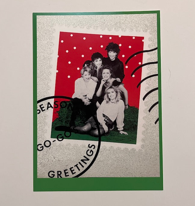 LAST SET Go-Go's Christmas Cards!