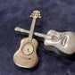 Little Silver Guitars - Clock and Photo Holder