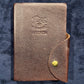 Leather Book With Special Message and 2 Leather/Jewel Cuffs