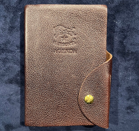 Leather Book With Special Message and 2 Leather/Jewel Cuffs