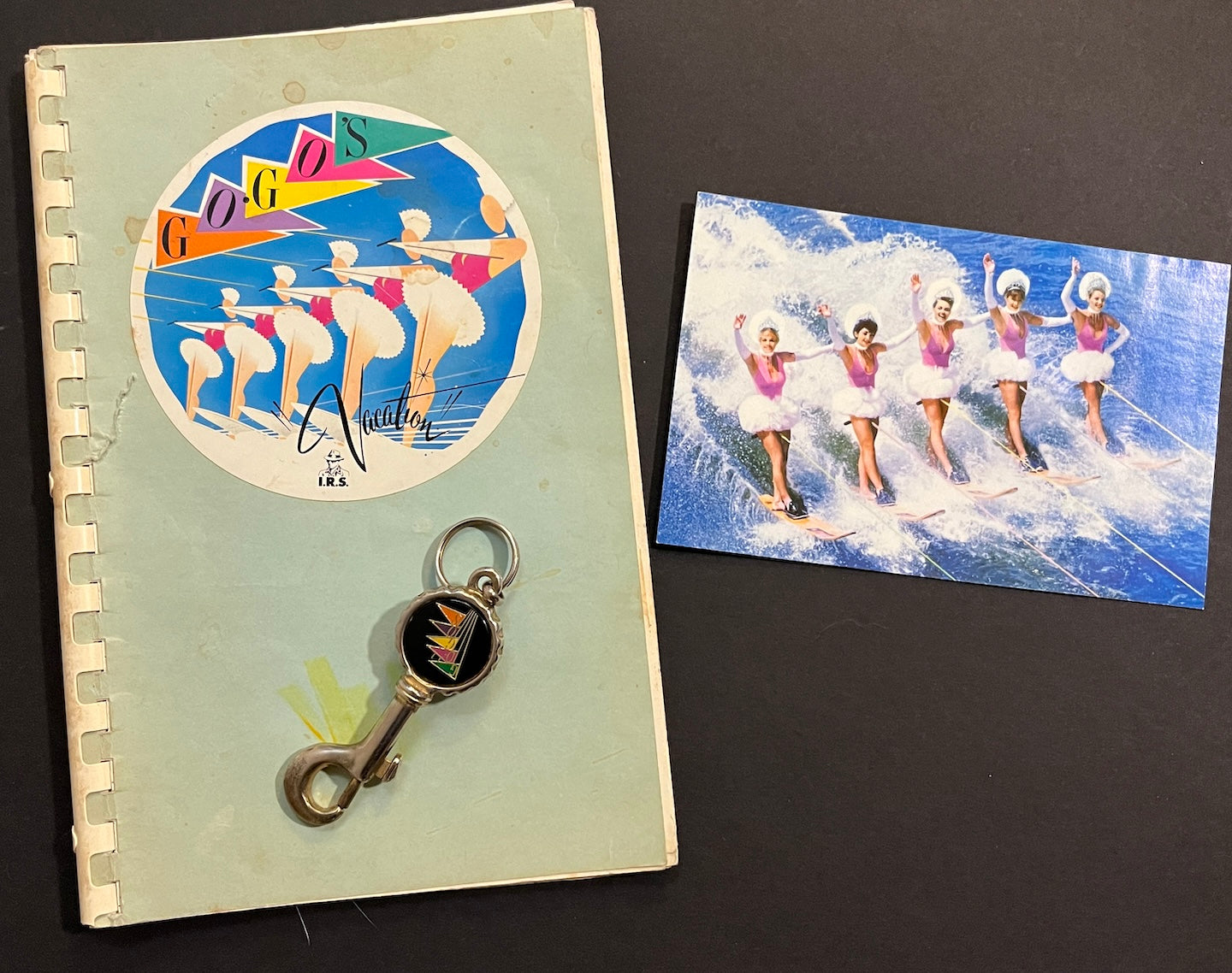 Last and Only Ones! Part 1 of Vacation World Tour Itinerary, Vintage Postcard and KEYRING