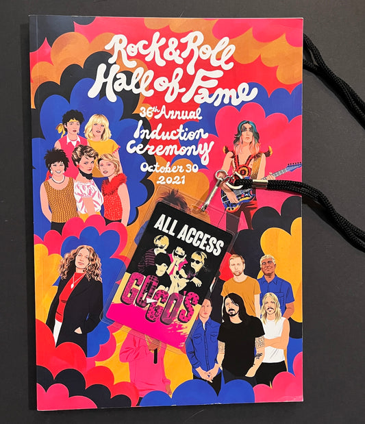 Rock Hall of Fame Official Induction Ceremony Guide and AA Pass