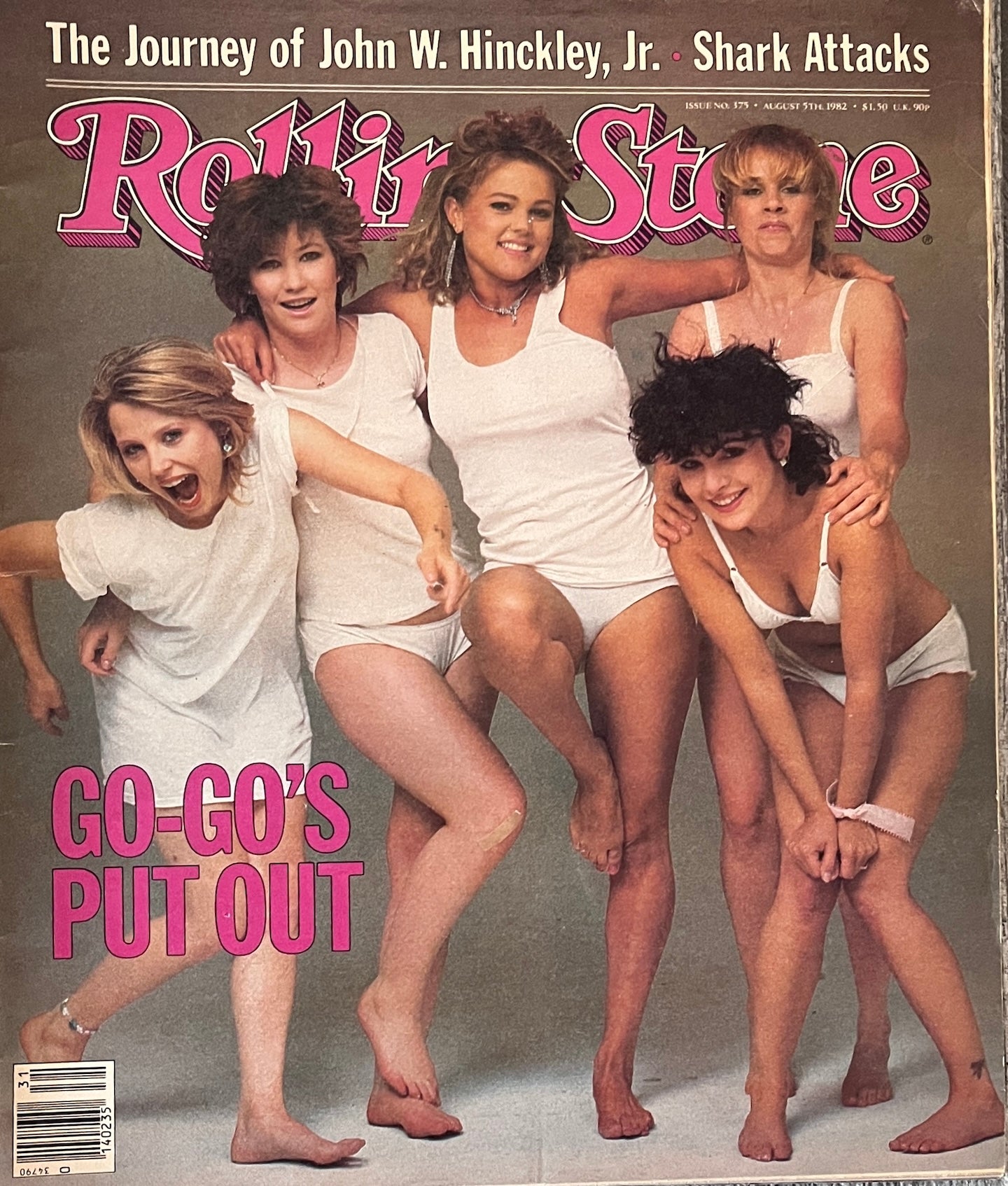 Signed Infamous Rolling Stone, First Go-Go's Cover