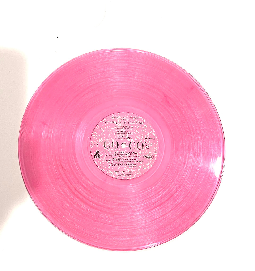 LOW COUNT ALERT! Pink Vinyl Beauty and the Beat 30th Anniversary LP / AND 2 Disc CD