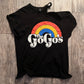 Go-Go's T Shirt, Custom Cut Up By Me / Size M