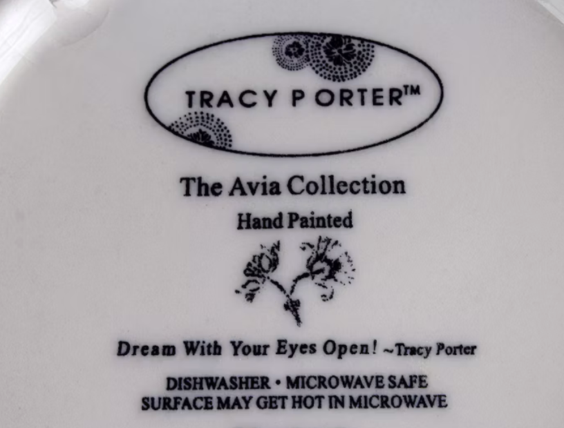 Tracy Porter Avia Collection 11.25" Dinner Plates -Rare-Set of 3!