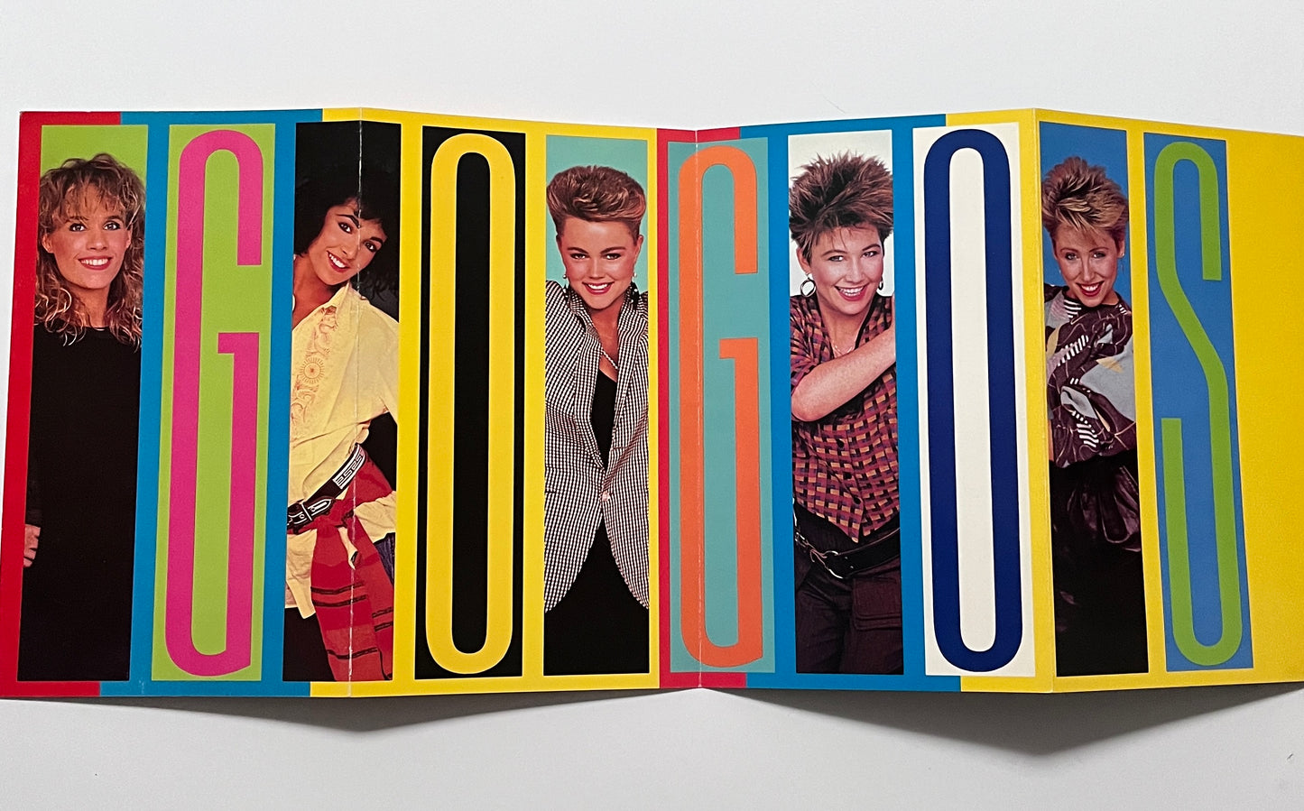 Go-Go's Talk Show Rare Promotional Folding Pamphlet