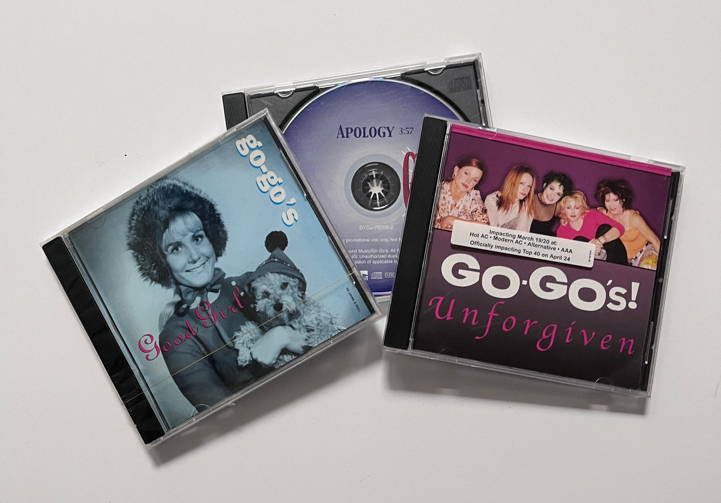 Go-Go's Promotional CD Single Bundle God Bless the Go-Go's