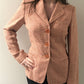 Georgio Armani Coral & Creme Blazer / Size 38