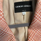 Georgio Armani Coral & Creme Blazer / Size 38