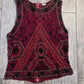 Beaded Design Indian Top / Size M