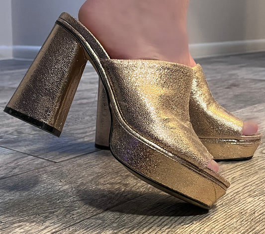 Gold Platforms, size 38