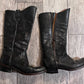 Golden Goose Distressed Black Western Boots w/Zippers / Size 37