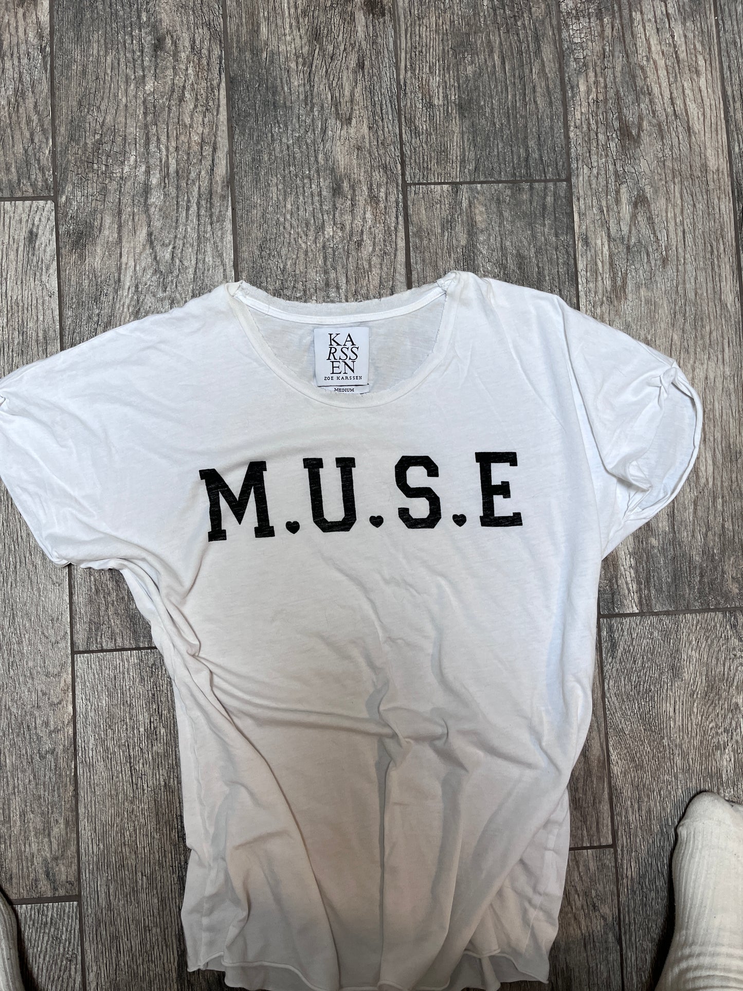 Zoe Karssen "Muse" T Shirt / Size M