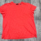 Orange Burnout ATM TShirt / Size L