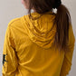 Yellow Gold Long Sleeve Queen of Everything Hoodie T-Shirt / Size L